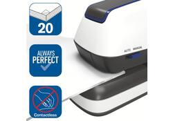 Nietmachine elektrisch Rapid Optima 20 20vel zilver/zwart