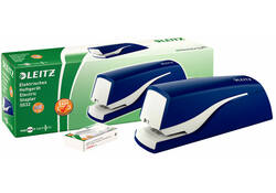 Nietmachine Leitz NeXXt elektrisch contactloos 10 vel blauw