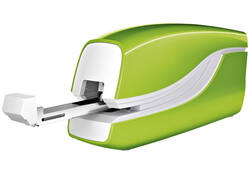 Nietmachine Leitz NeXXt WOW contactloos elektrisch 10 vel groen