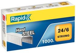 Nieten Rapid 24/6 staal strong 1000 stuks