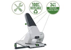 Perforator Leitz 5180 heavy duty 65 vel zilver