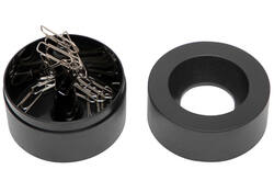 Papercliphouder MAUL Pro Ø73mmx60mm zwart