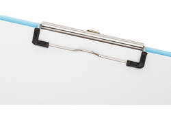 Klembord MAUL A4 staand transparant PS neon blauw
