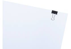 Papierklem MAUL 213 foldback 13mm capaciteit 4mm zwart