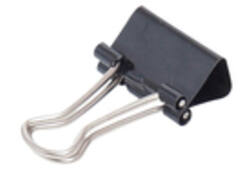 Papierklem MAUL 213 foldback 16mm capaciteit 5mm zwart