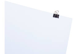 Papierklem MAUL 213 foldback 16mm capaciteit 5mm zwart
