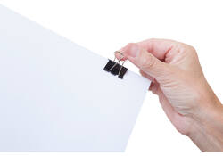 Papierklem MAUL 213 Foldback 25mm capaciteit 9mm zwart