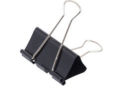 Papierklem MAUL 213 foldback 50mm capaciteit 20mm zwart
