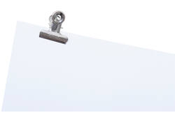 Papierklem MAUL Bulldog 30mm capaciteit 10mm zilver