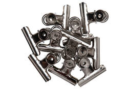 Papierklem MAUL Bulldog 50mm capaciteit 20mm zilver