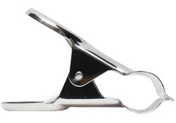 Papierklem MAUL Bulldog 70mm capaciteit 40mm zilver