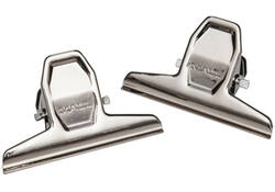 Papierklem MAUL Pro 75mm capaciteit 20mm zilver