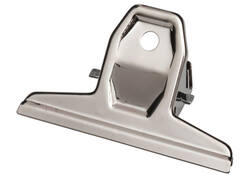 Papierklem MAUL Pro 75mm capaciteit 20mm zilver