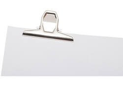 Papierklem MAUL Pro 75mm capaciteit 20mm zilver