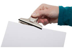 Papierklem MAUL Pro 95mm capaciteit 25mm zilver