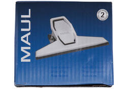 Papierklem MAUL Pro 75mm capaciteit 20mm zilver