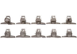 Papierklem MAUL Pro 75mm capaciteit 20mm zilver