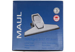 Papierklem MAUL Pro 95mm capaciteit 25mm zilver