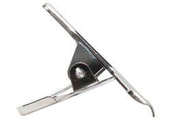 Papierklem MAUL Pro 125mm capaciteit 20mm zilver