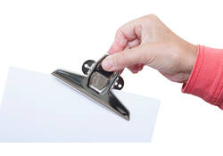 Papierklem MAUL Pro 125mm capaciteit 20mm zilver