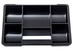 Geldkist MAUL met muntgleuf en slot 125x95x60mm blauw