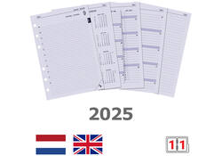 Agendavulling 2026 Kalpa A5 1dag/1pagina