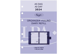 Agendavulling 2026 Kalpa A5 1dag/1pagina