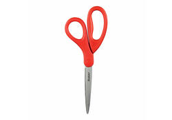 Schaar Scotch 18cm universeel rood blister