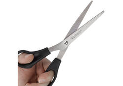 Kantoorschaar Westcott 210mm met kunststof grip linkshandig rvs