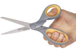 Kantoorschaar Westcott 210mm met softgrip titanium