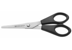 Kantoorschaar Westcott 130mm met kunststof grip rvs
