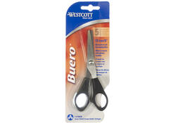 Kantoorschaar Westcott 130mm met kunststof grip rvs