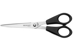 Kantoorschaar Westcott 155mm met kunststof grip rvs
