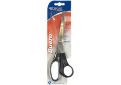 Kantoorschaar Westcott 210mm met kunststof grip rvs