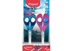Schaar Maped Essentials Soft 13cm display á 24 stuks assorti