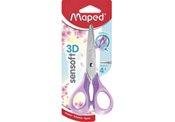 Schaar Maped Sensoft 13cm pastel assorti