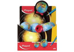 Puntenslijper Maped Globe display á 16 stuks