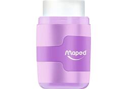 Puntenslijper Maped Connect 2gaats met gum display á 20 stuks pastel assorti