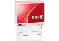 Woordstempel Colop Printer 20 kopie rood