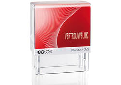 Woordstempel Colop Printer 20 vertrouwelijk rood