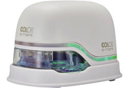 Tekststempel Colop E-Mark wit