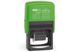 Woordstempel Colop 220W green line