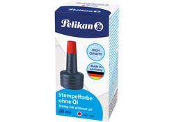 Stempelinkt Pelikan flacon 28ml rood