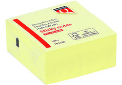 Memoblok Quantore 76x76mm 400 geel