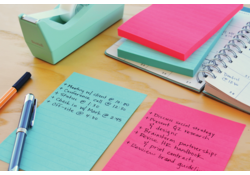 Memoblok Post-it 4690 Super Sticky 101x152mm lijn Rio