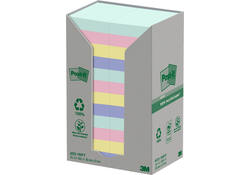 Memoblok Post-it 653-RPT 38x51mm rainbow pastel