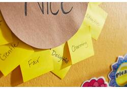 Memoblok Post-it 653-1B recycled 38x51mm canary yellow