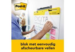 Meeting chart Post-it 566 super sticky 50.8x58.4cm wit incl Command bevestigingsstrip