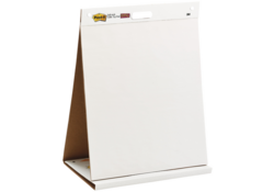 Meeting chart Post-it 563R Super Sticky 50,8x58,4cm met tafelstandaard wit