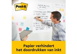 Meeting chart Post-it 563R Super Sticky 50,8x58,4cm met tafelstandaard wit